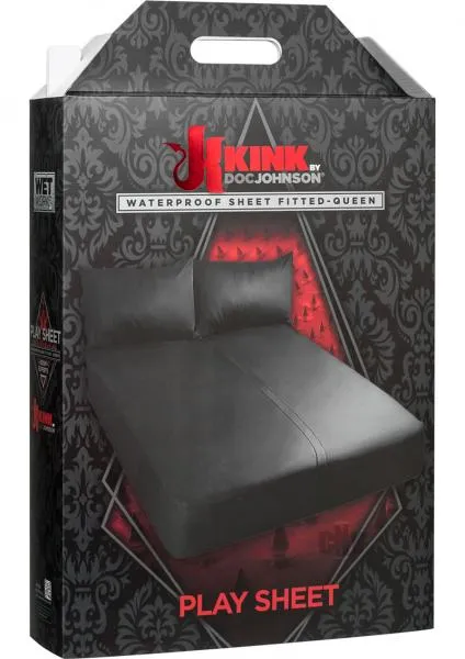Kink by Doc Johnson Female Sex Toys Kink Wet Works Waterproof Fitted Sheet Queen Kink by Doc Johnson Female Sex Toys Kink Wet Works Waterproof Fitted Sheet Queen