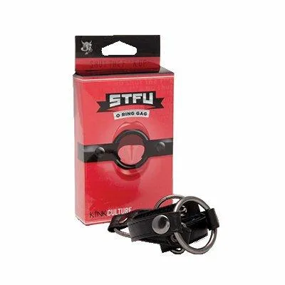 Si Novelties Anal Stfu O Ring Gag Black