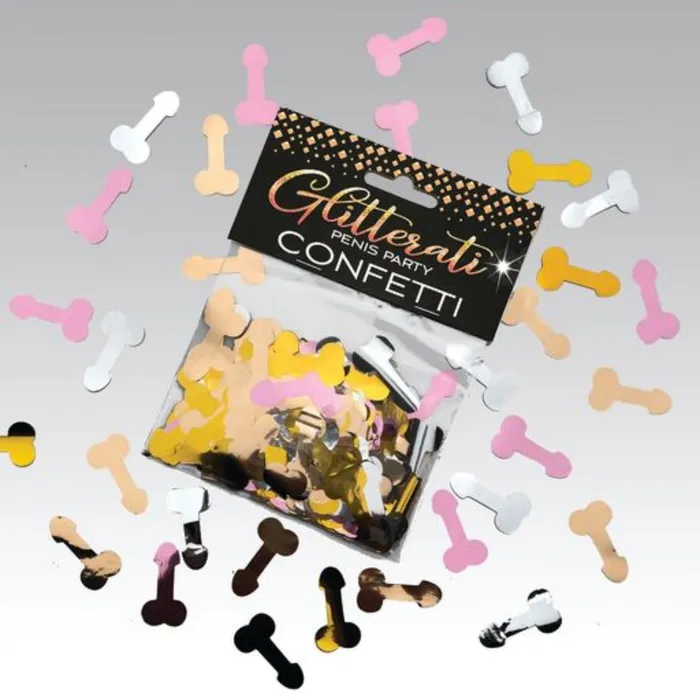 Little Genie Glitterati Penis Confetti Little Genie Male Sex Toys