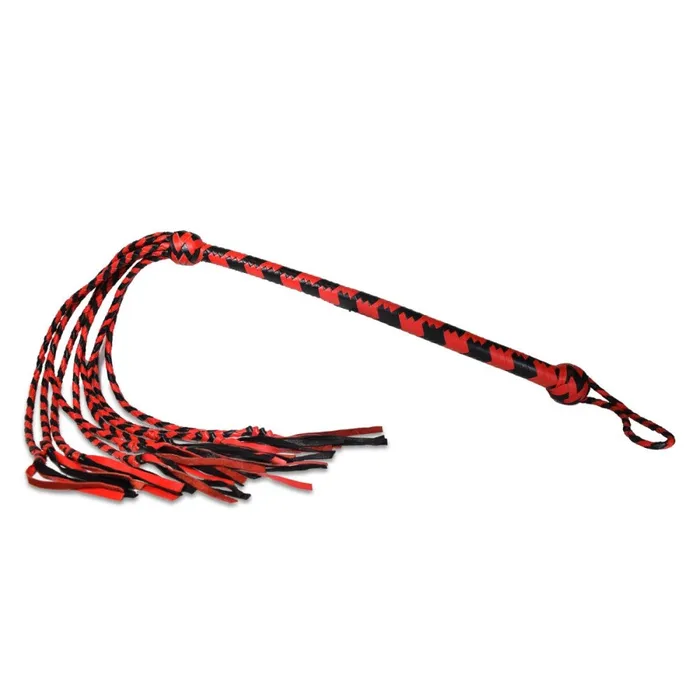 Prowler Red Vibrators Prowler RED Long Handle Flogger