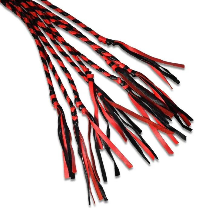 Prowler Red Vibrators Prowler RED Long Handle Flogger