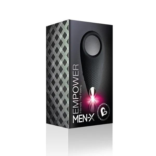 Rocks Off Ltd Male Sex Toys Rocks Off MenX Empower Cock Ring Black