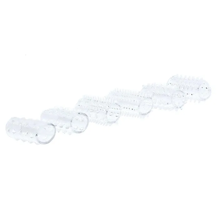 Set of penis thickeners Power 6 pcs transparent ToyJoy Male Sex Toys