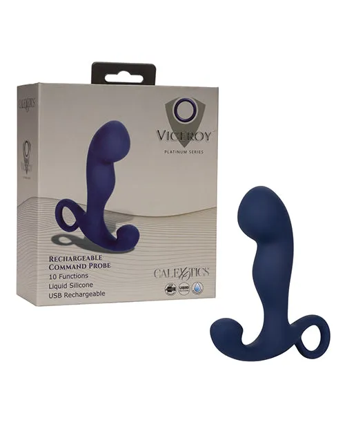Anal Viceroy Rechargeable Command Probe Navy California Exotic Novelties