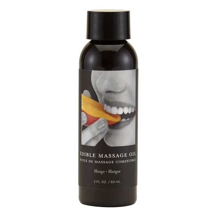 Couples Earthly Body Edible Massage Oil2 Oz