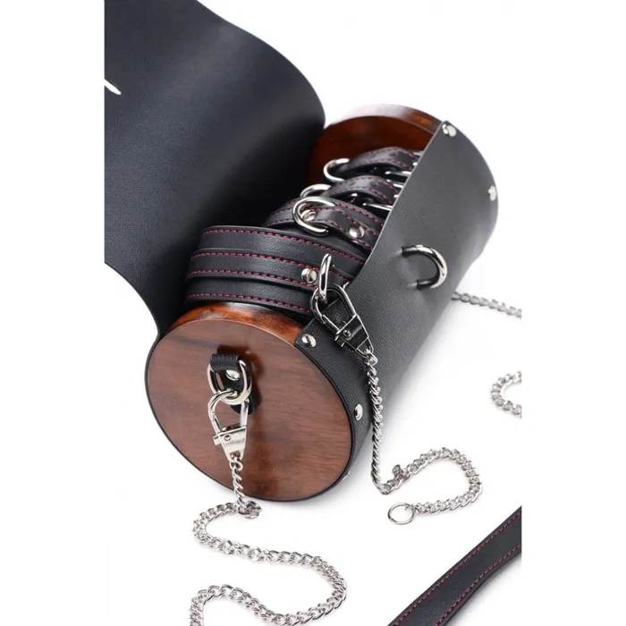 Couples Master Series Kinky Clutch Black Bondage Set with Carrying Case XR Brands