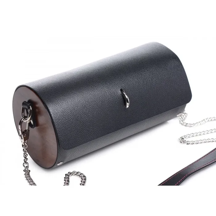 Couples Master Series Kinky Clutch Black Bondage Set with Carrying Case XR Brands