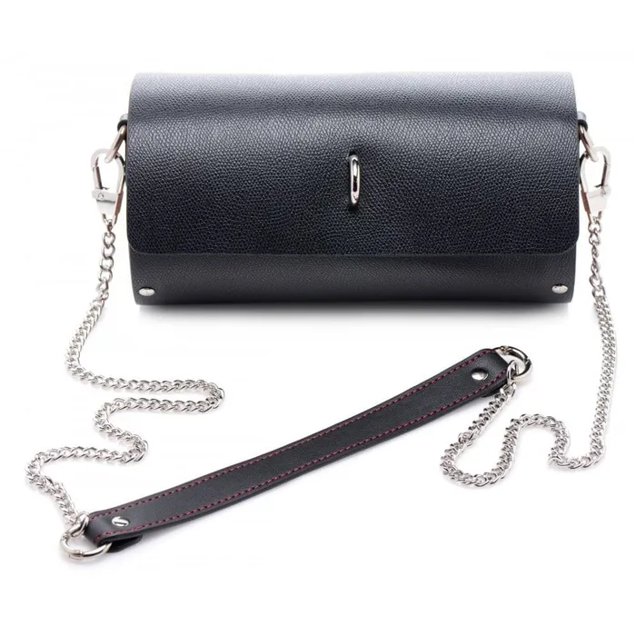 Couples Master Series Kinky Clutch Black Bondage Set with Carrying Case XR Brands