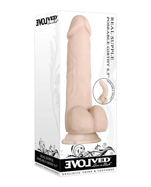 Dildos Evolved Novelties INC Evolved Real Supple Poseable Girthy