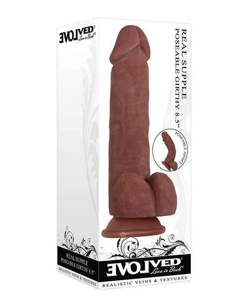 Dildos Evolved Novelties INC Evolved Real Supple Poseable Girthy