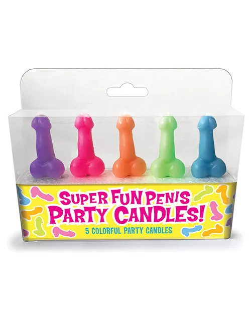 Female Sex Toys Little Genie Productions LLC Super Fun Party Candles Set Of 5 Female Sex Toys Little Genie Productions LLC Super Fun Party Candles Set Of 5