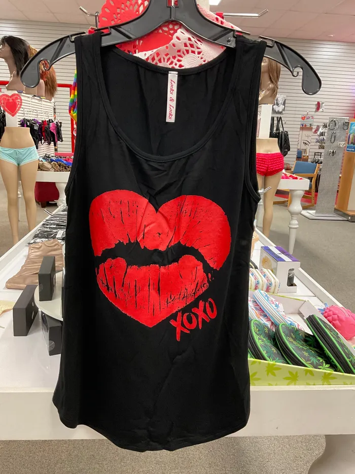 Male Sex Toys Looks and looks lip print XOXO size 1XL leed imports