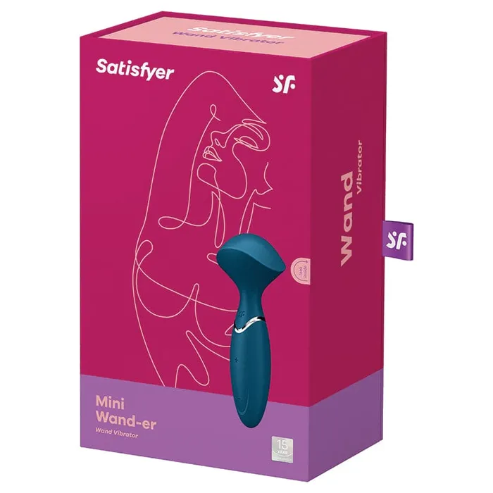 Vibrators Satisfyer Satisfyer Mini WandEr Wand Vibrator Vibrators Satisfyer Satisfyer Mini WandEr Wand Vibrator