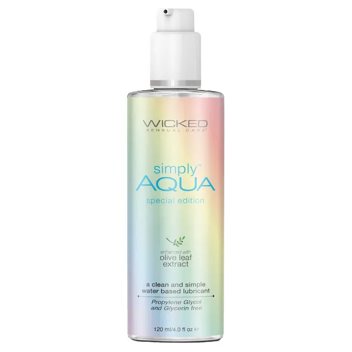 Wicked Simply Aqua Special Edition WaterBased Lubricant iloveexcitement Lubricants Wicked Simply Aqua Special Edition WaterBased Lubricant iloveexcitement Lubricants