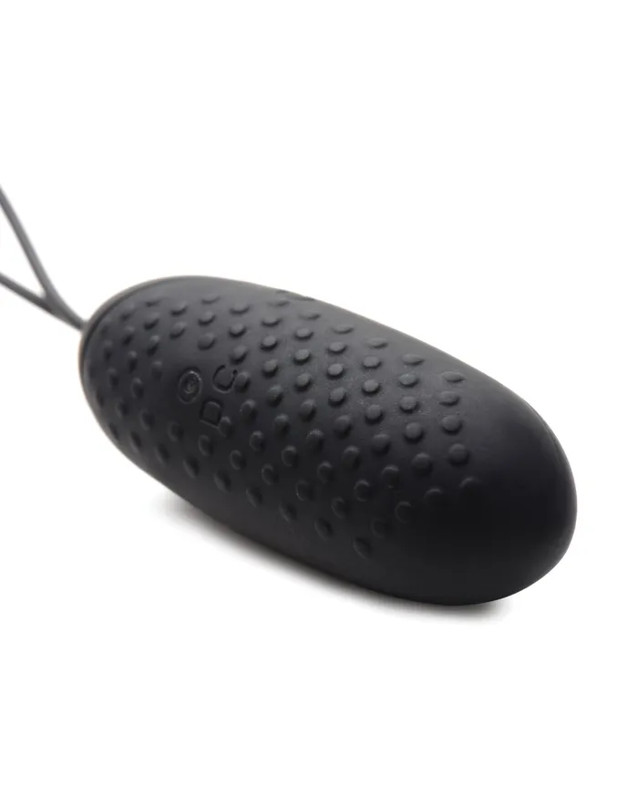 Xr LLC Anal Bang 28X Nubbed Silicone Egg wRemote Control Black Xr LLC Anal Bang 28X Nubbed Silicone Egg wRemote Control Black