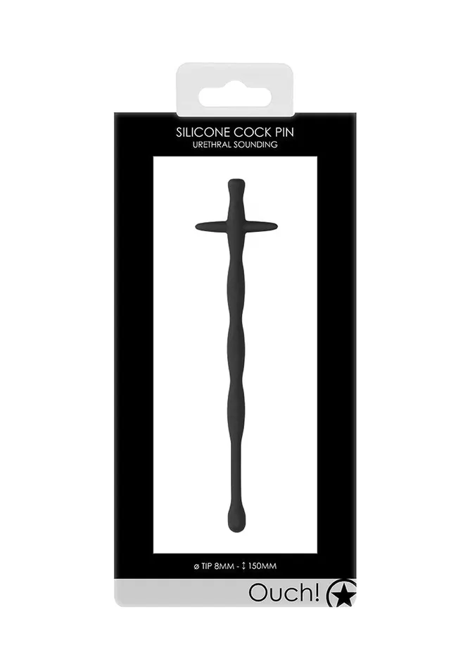 Male Sex Toys Urethral Sounding Silicone Cock Pin Shots America