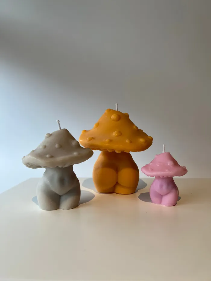 Mushroom Goddess Candle Interlude Candles Vibrators