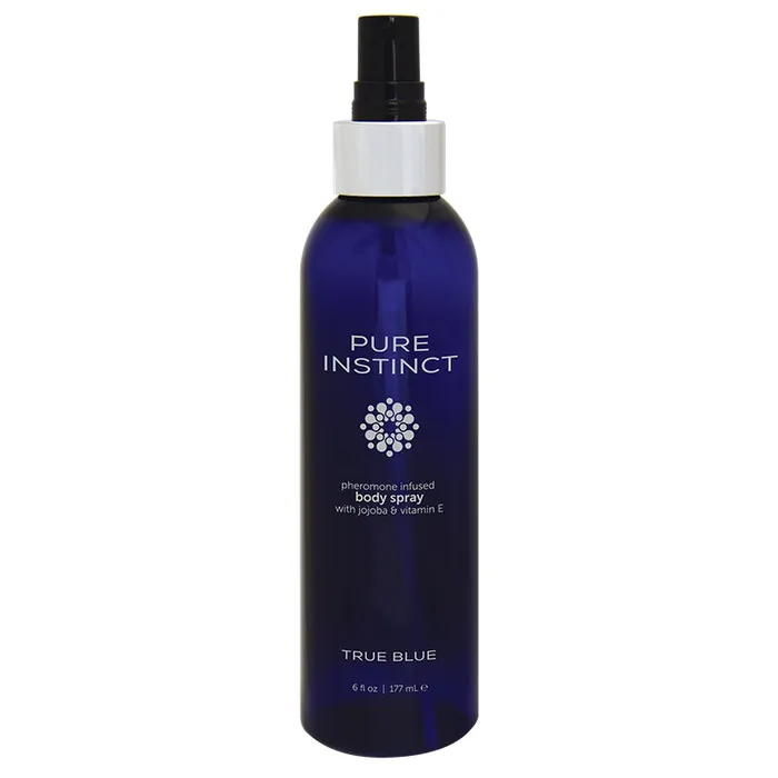 Nalpac Vibrators Pure Instinct Pheromone Body Spray True Blue 6oz