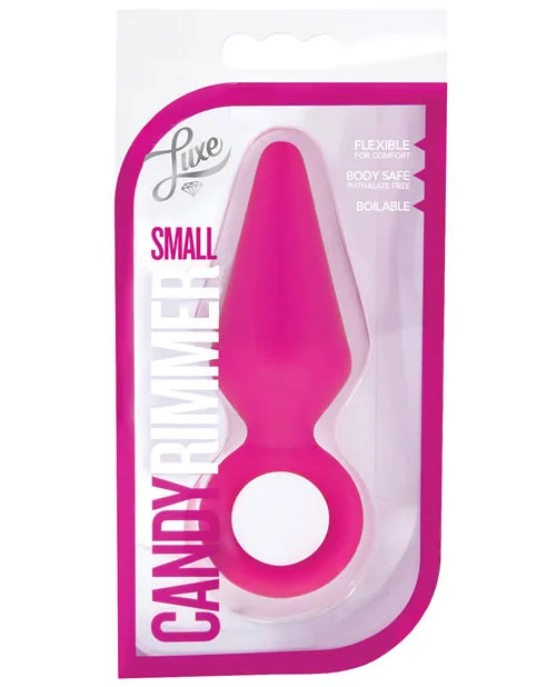 Anal Blush Novelties Blush Luxe Candy Rimmer Plug Small Fuchsia