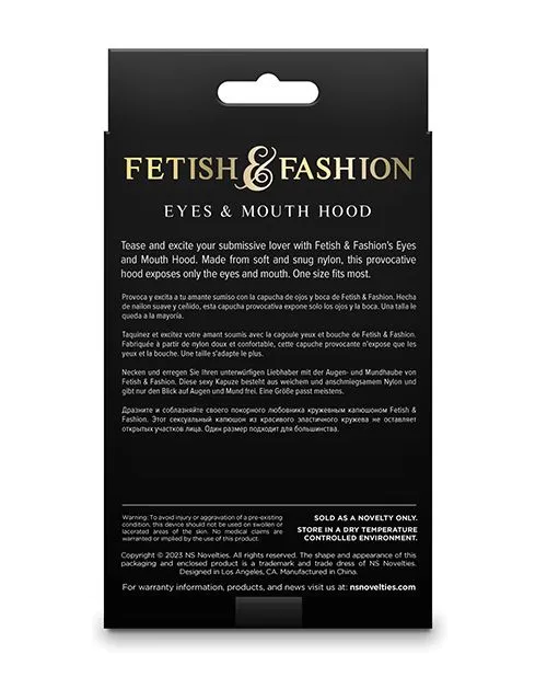 NS Novelties Female Sex Toys Fetish Fashion Eyes Mouth Hood NS Novelties Female Sex Toys Fetish Fashion Eyes Mouth Hood