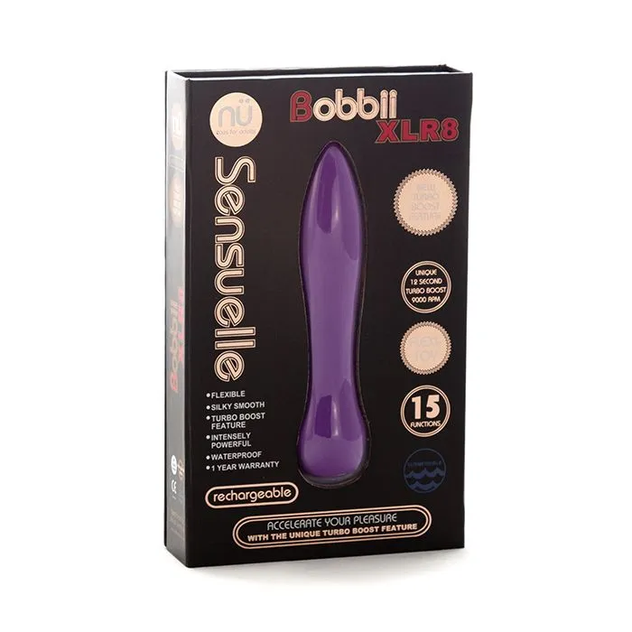 Vibrators Nu Sensuelle Bobbii Flexible Vibe XLR8 Turbo Boost Sensuelle