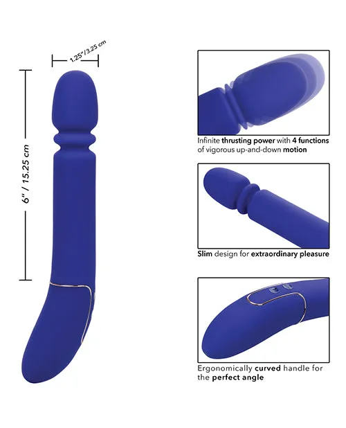Vibrators Shameless Slim Thumper Purple Cal Exotics