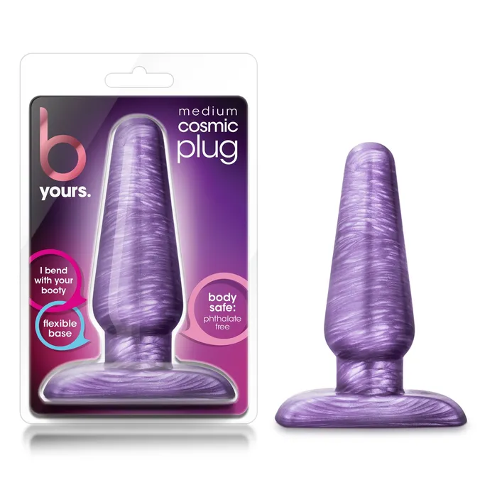 B Yours Cosmic Plug Purple Medium B Yours Anal