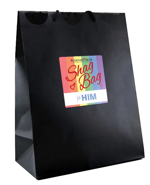 BoudoirNoir Shag Bag For Him Gay Anal