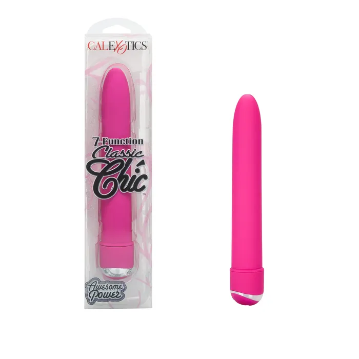 Calexotics 7 Function Classic Chic 6quot Pink CalExotics Vibrators