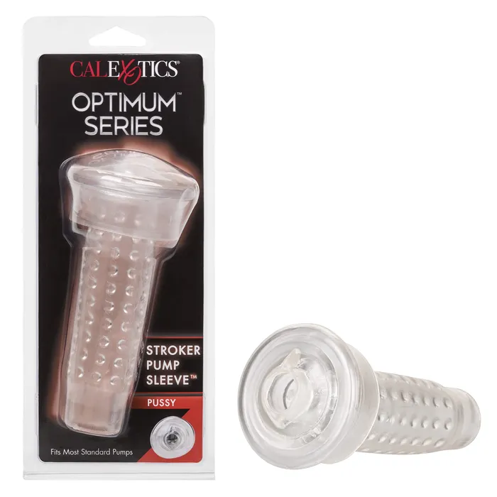 CalExotics Calexotics Optimum Series Stroker Pussy Pump Sleeve Male Silicone Masturbation Sleeve 625 Inch Adult Male Masturbator Sex Toy Clear Male Sex Toys CalExotics Calexotics Optimum Series Stroker Pussy Pump Sleeve Male Silicone Masturbation Sleeve 625 Inch Adult Male Masturbator Sex Toy Clear Male Sex Toys