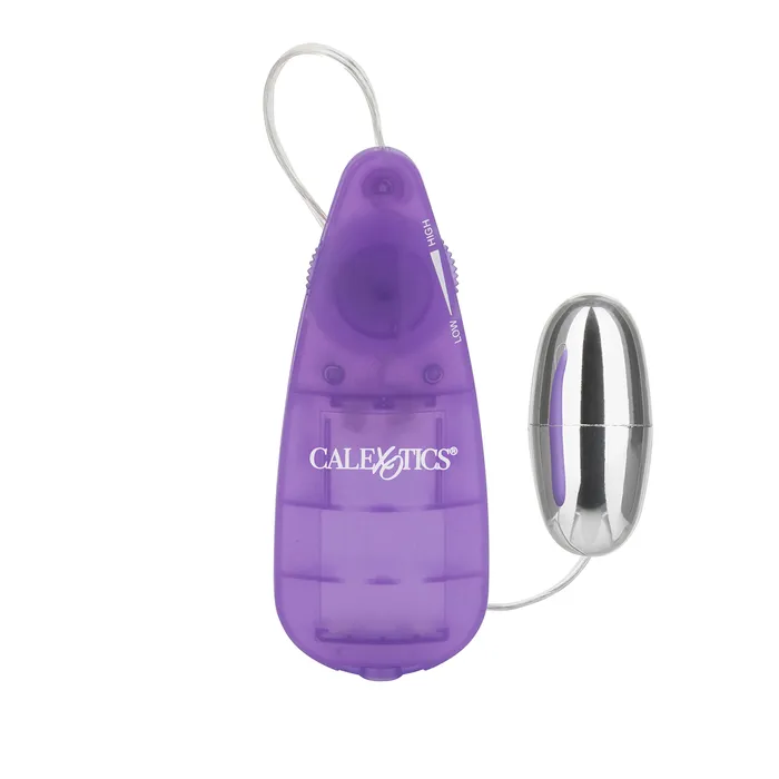 CalExotics Vibrators Bulk Slim Teardrop Bullet Purple