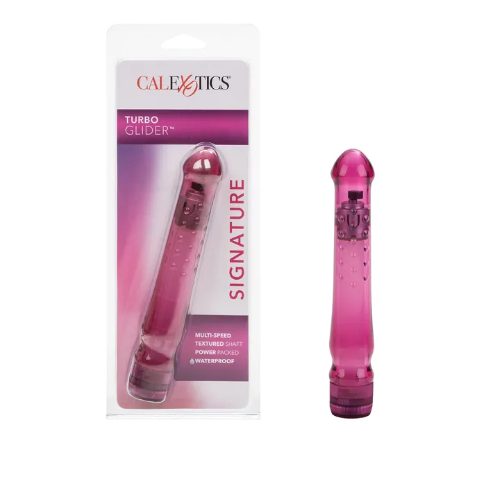 California Exotic Novelties Vibrators Wp Turbo Glider Raspberry
