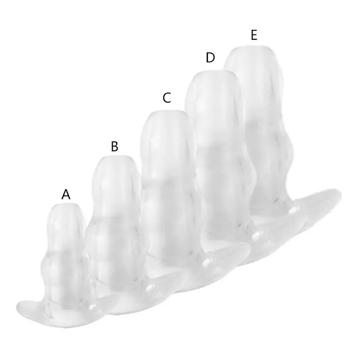 CHASTITY CAGE CO Anal 5 Size Sissy Anal Training Set