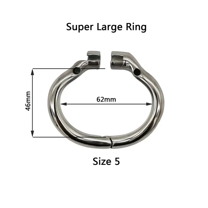 CHASTITY CAGE CO Dildos CC25 Stainless Steel Stealth Chastity Device 434 Inches Long