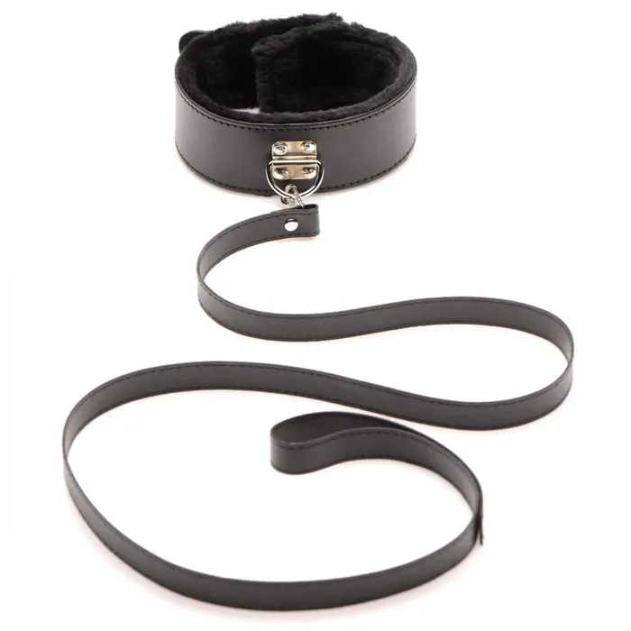 Couples XR Brands Master Series Hook Up 10 Piece Plush Bondage Set Black