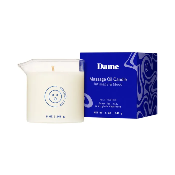 Dame Massage Oil Candle Melt Together Dame Products Couples