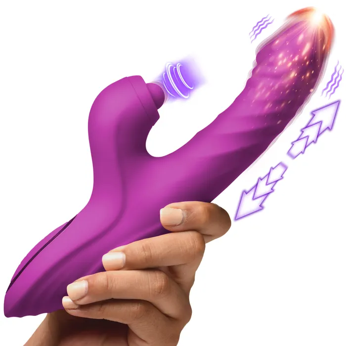 Female Sex Toys Inmi Bumping Bunny Thrusting Pulsing Silicone Rabbit Vibrator Female Sex Toys Inmi Bumping Bunny Thrusting Pulsing Silicone Rabbit Vibrator