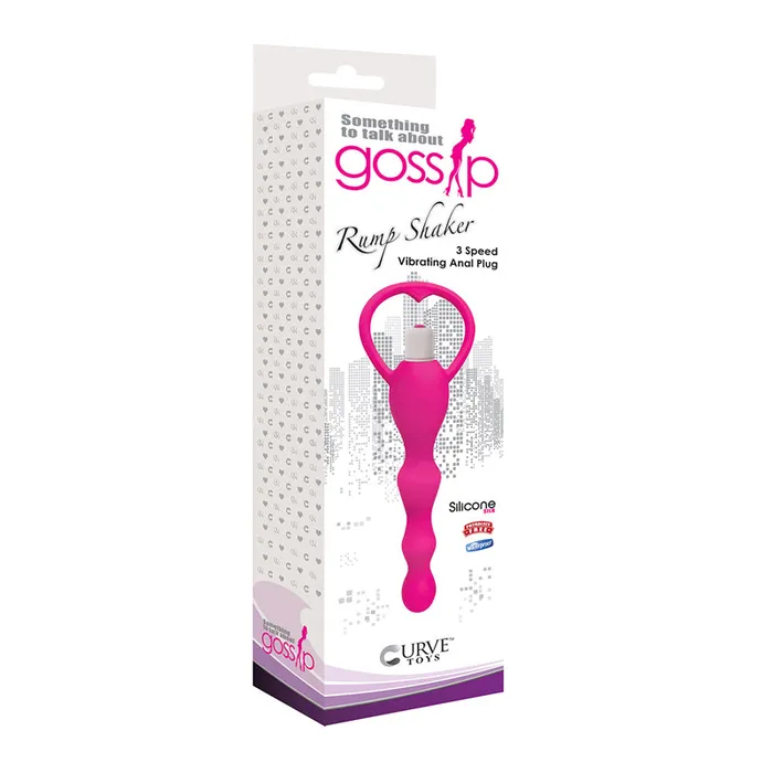 Gossip Rump Shaker Magenta Curve Novelties Vibrators