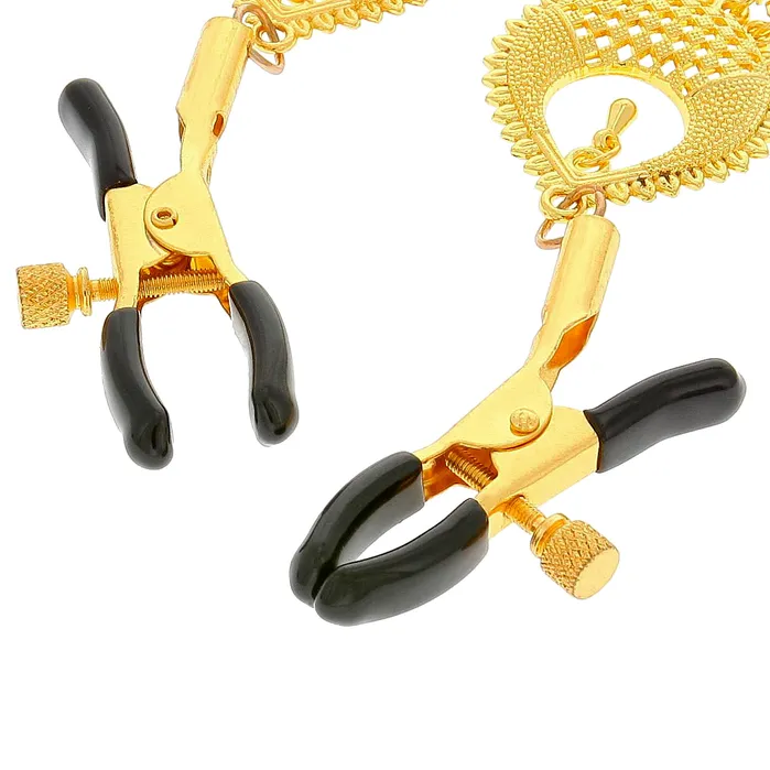 Kink Store Female Sex Toys Twisted Pleasure Nipple Clamps by Kink