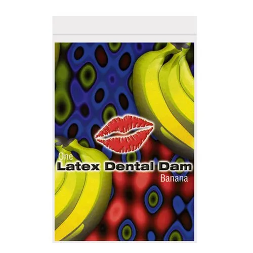 LINE ONE Vibrators Line One Latex Dental Damand 44 Banana