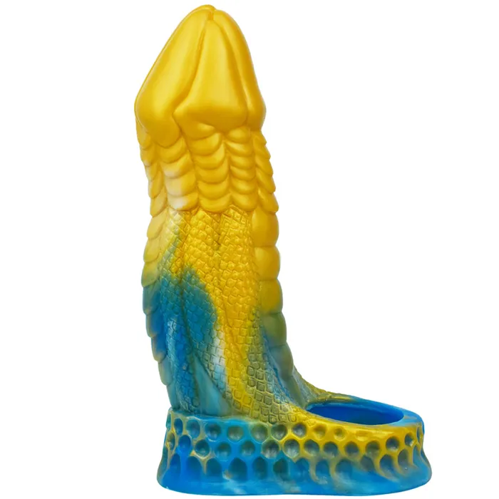 Male Sex Toys Penis Extenders Enlargers Tyrannosaurus Beast Fantasy Silicone Large Realistic Penis Sleeve House of Dasein