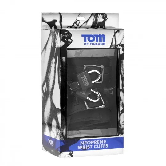 Restraints Tom of Finland Neoprene Wrist Cuffs Restraints Tom of Finland Neoprene Wrist Cuffs
