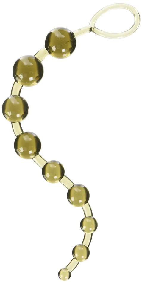 Si Novelties Ignite Classic Anal Beads Smoke Dildo 5 Ounce SI Novelties Anal Si Novelties Ignite Classic Anal Beads Smoke Dildo 5 Ounce SI Novelties Anal