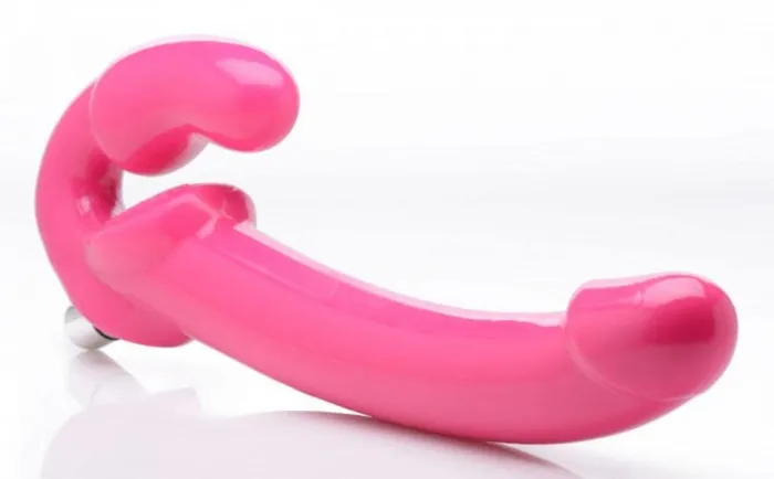 Strap U Female Sex Toys Strap U 7X Revolver Slim Strapless StrapOn Pink