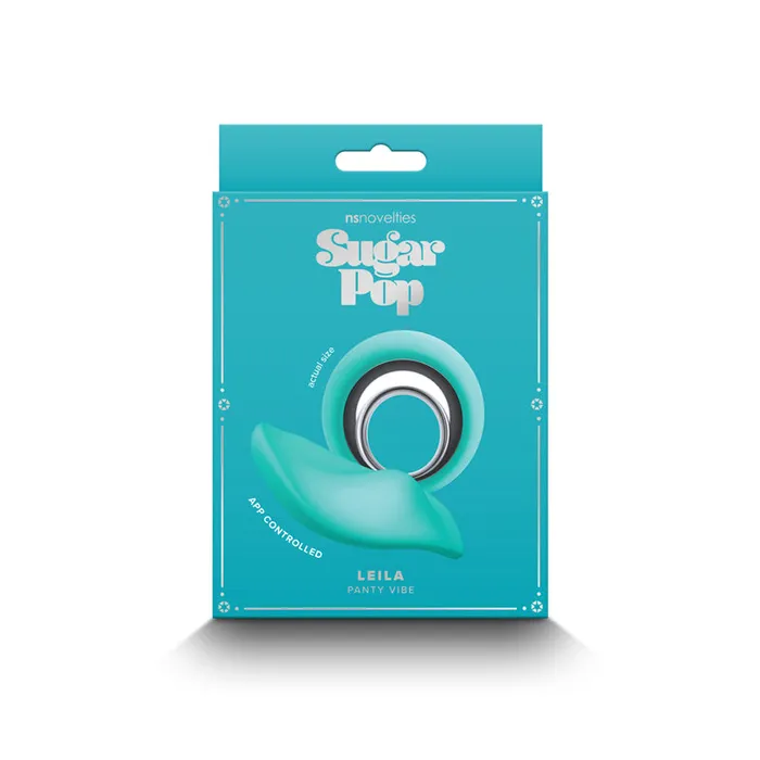 Sugar Pop Leila Panty Vibe Teal New Sensations Novel Vibrators