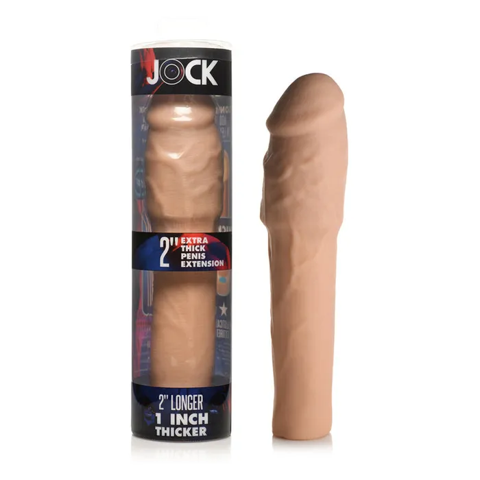 Xr Llc Dba Curve Male Sex Toys Jock Extra Thick Penis Extension 2In Li