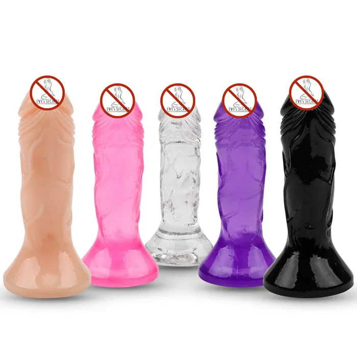 Anal EVEs SECRETS Erotic Small Soft Jelly Dildo Adult Realistic Butt Plug Unisex Anal Sex Toy Anal EVEs SECRETS Erotic Small Soft Jelly Dildo Adult Realistic Butt Plug Unisex Anal Sex Toy