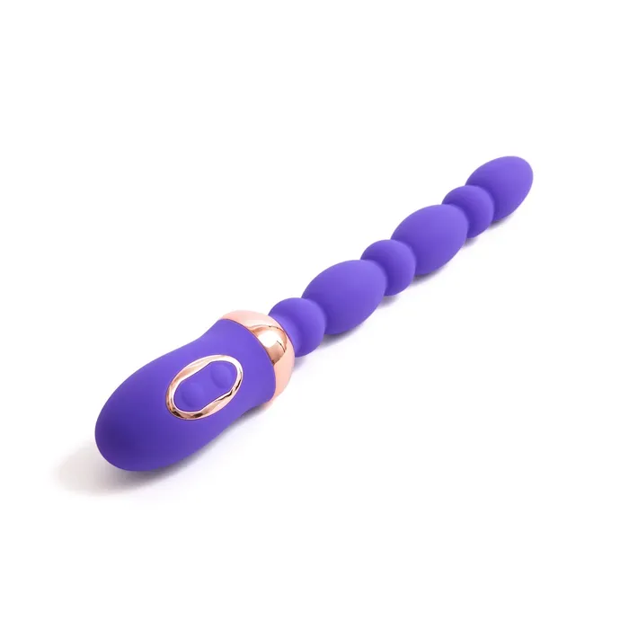 Anal Nu Sensuelle FLEXII BEADS Flexible and Powerful Vibrating Beads for G Spot and Prostate Play Purple Nu Sensuelle
