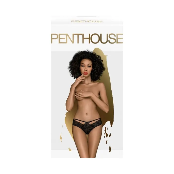 Anal Penthouse Adore Me Panties Black SmallMedium