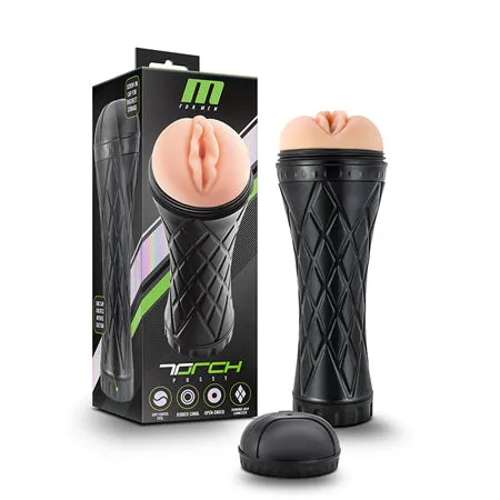 Blush Male Sex Toys M for Men The Torch Pussy Vanilla Masturbator